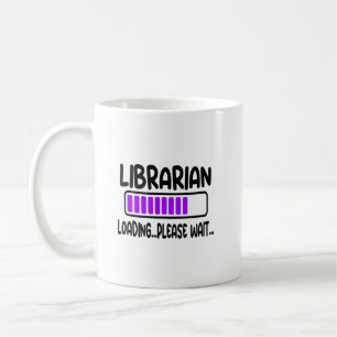 Framtida bibliotekarie MLS Bibliotek Science Stude Kaffemugg