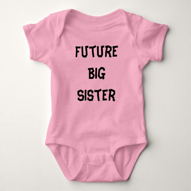 Framtida Big Sister T-shirt (Framsida)