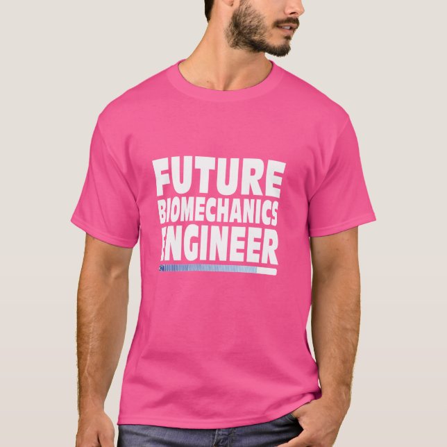 Framtida biomekanik Ingenjör T Shirt (Framsida)
