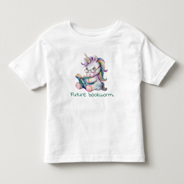 Framtida bokmask, enhetlig majsläsning i Baby T Shirt (Framsida)