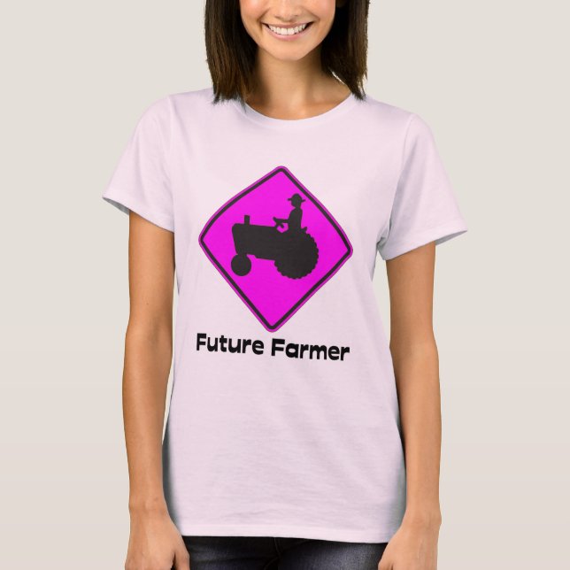 Framtida bonderosor t-shirt (Framsida)