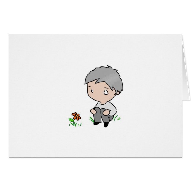 Framtida Botanist Hälsningskort (Framsidan Horizontal)