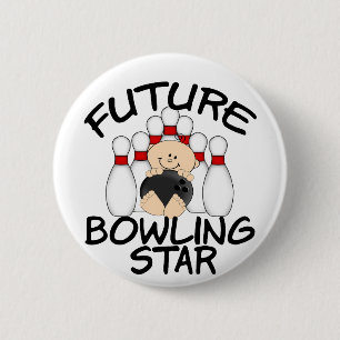 Framtida bowlingstjärna knapp