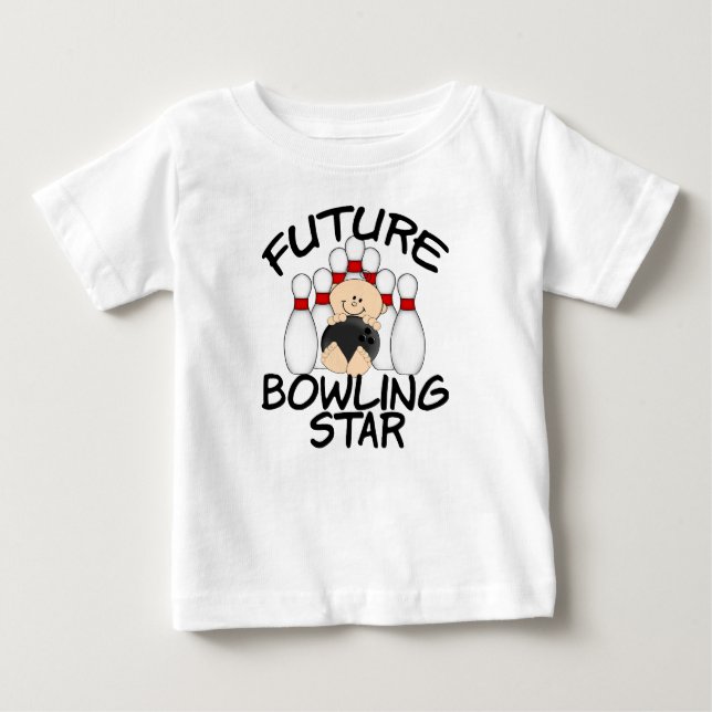 Framtida bowlingstjärna tee (Framsida)