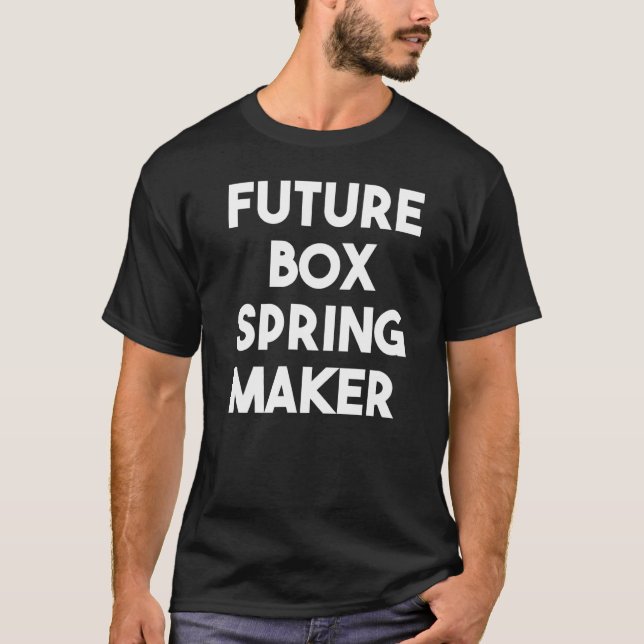 Framtida box Vår Maker T Shirt (Framsida)