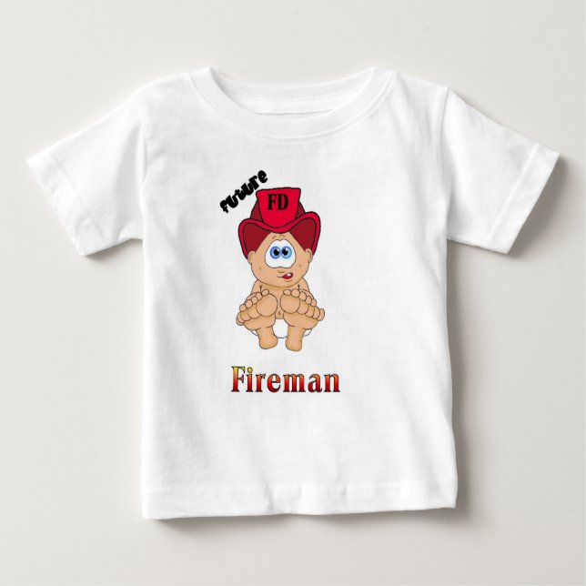 Framtida brandman tee (Framsida)
