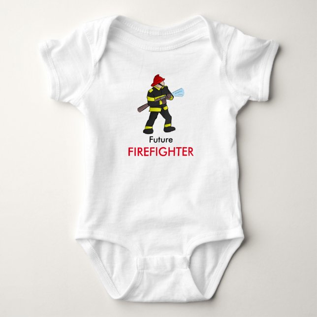 Framtida brandman tee shirt (Framsida)