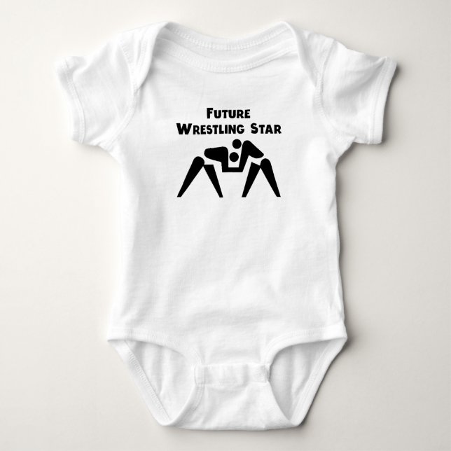 Framtida brottningstjärna t-shirt (Framsida)