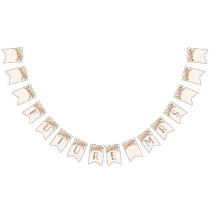 Framtida buntbanderollerna Flaggor Sweet Blooms