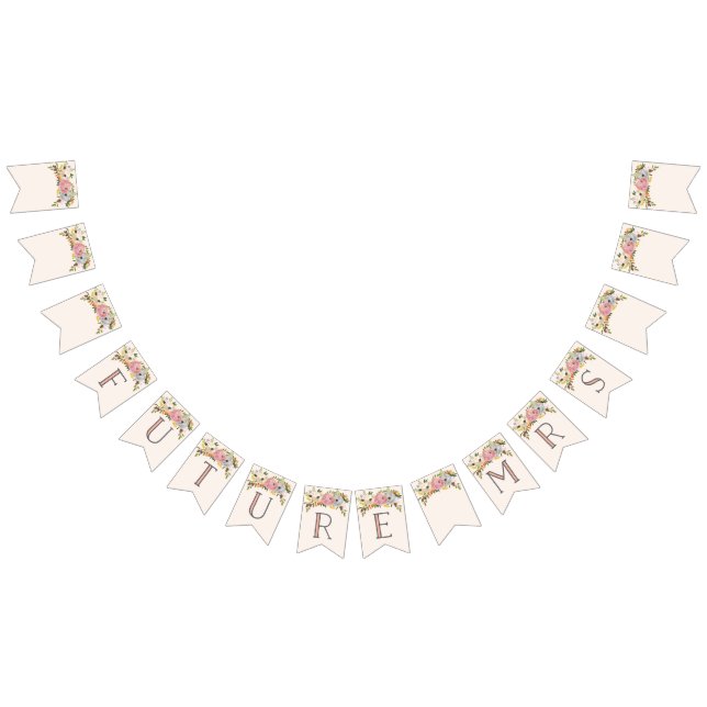 Framtida buntbanderollerna Flaggor Sweet Blooms (Alla)