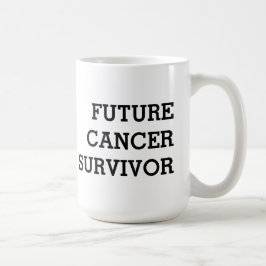 Framtida canceröverlevande känner bättre kaffe Mug Kaffemugg