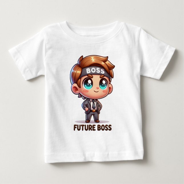 Framtida Chef Kids T-Shirt - gynnsam Tecknad (Framsida)