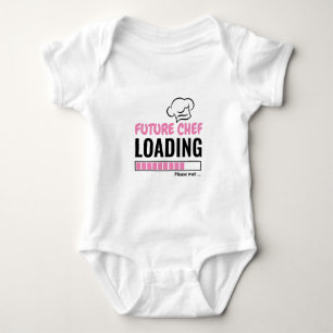 Framtida Chef Loading Cute Funny Personlig Unisex T Shirt