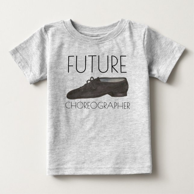 FRAMTIDA CHOREOGRAPHER Jazz Dance Shoe Dancer Tee (Framsida)