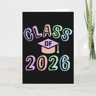 Framtida Cl Av 2026 Examensår 8:e Klass Sista D Kort