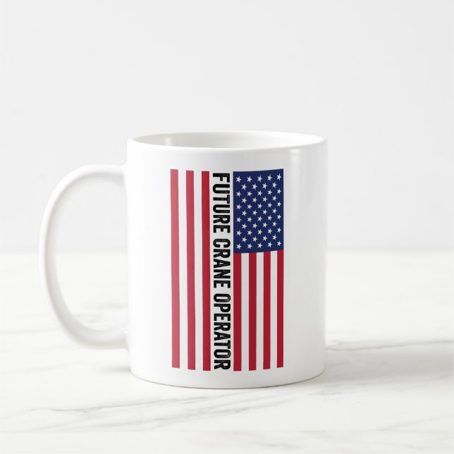Framtida Crane-operatör Kaffemugg (Vänster)