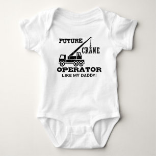 Framtida Crane-operatör som min pappa T Shirt