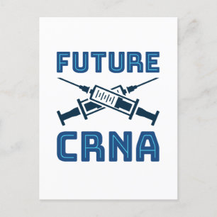 Framtida CRNA Nurse Anesthetist Vykort