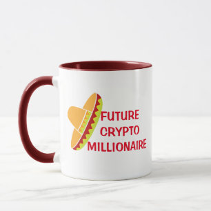 Framtida Crypto Currency Doktor Pun Funny Coffee Mugg