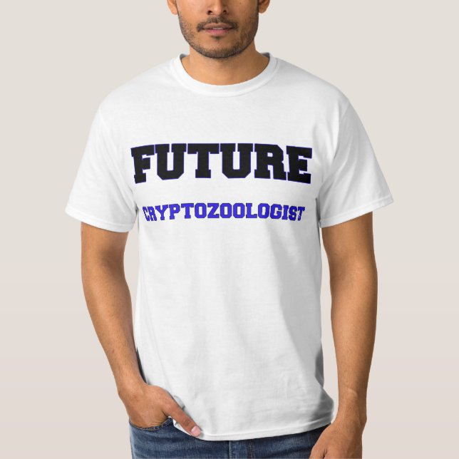 Framtida Cryptozoologist T Shirt (Framsida)