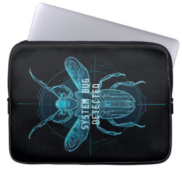Framtida Cyberbug upptäckt IT Humor Laptopfodral Laptop Fodral