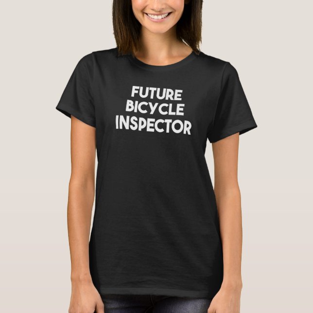 Framtida cykelkontroll t shirt (Framsida)