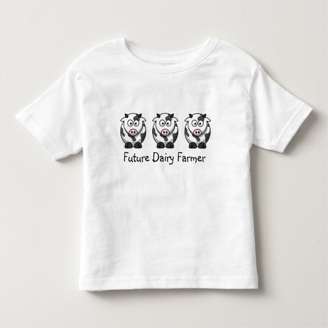 Framtida Dairy Farmer Shirt Tee (Framsida)