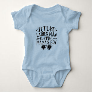 Framtida Dam Man Current Mamas Boy T Shirt