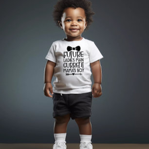 Framtida Dam man, nuvarande Mamma Boy Design T Shirt