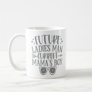 Framtida dam-man, nuvarande mammografipojke  kaffemugg