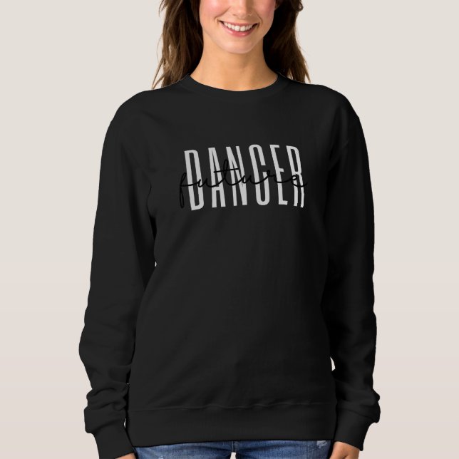 Framtida dansarteam Dance Mamma Ballet Dancer T Shirt (Framsida)