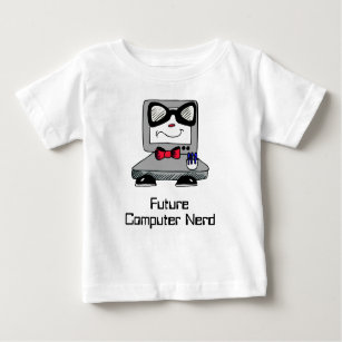Framtida dator Nerd Geek Shirt för Spädbarn Tröja