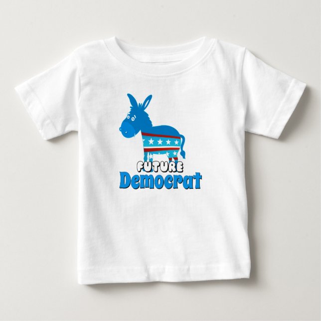 Framtida demokrat Baby T-Shirt (Framsida)