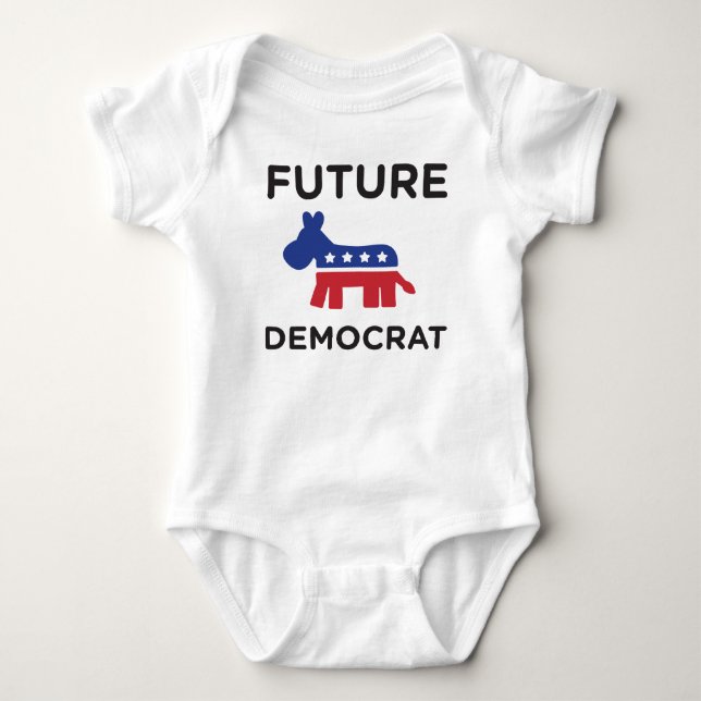 Framtida demokrat t-shirt (Framsida)