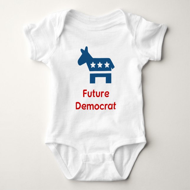 Framtida demokrat t-shirt (Framsida)