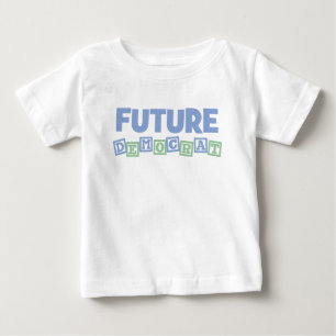 Framtida demokratkvarter tee shirt