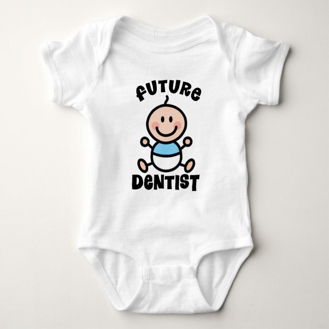 Framtida dentist Baby Gift T-shirt (Framsida)