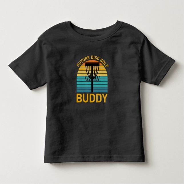 Framtida disk Golf Buddy - flygskiva - Frisbee T Shirt (Framsida)