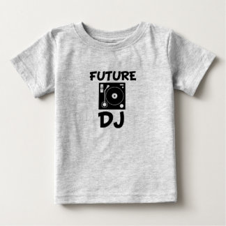 Framtida DJ-lustig baby-skjorta T Shirt