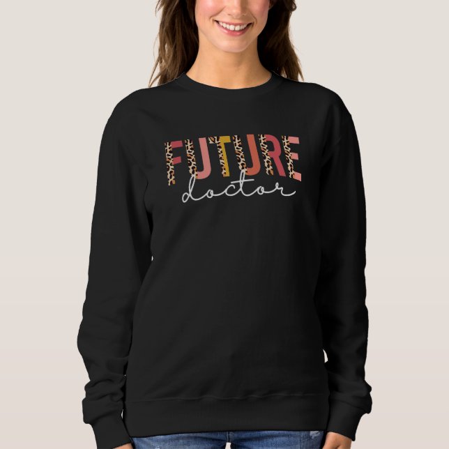 Framtida Doktor Doktor i Doktor som ska utbilda T Shirt (Framsida)