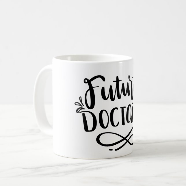 Framtida doktor kaffemugg (Framsida vänster)