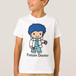 Framtida Doktor med Stethoscope T Shirt