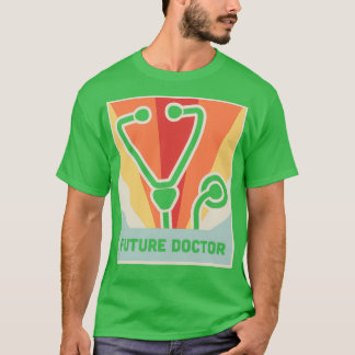 Framtida DOKTOR Retro Medical Student Poster T Shirt