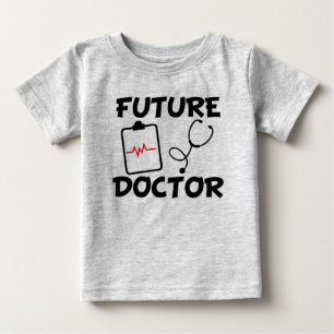Framtida Doktor söt baby-skjorta rolig skjorta Tröja