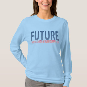 framtida dotter i juridiska t-shirts