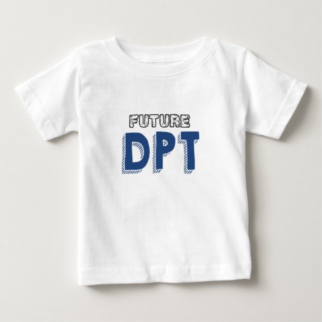 Framtida DPT - Lustigt Doktor i fysioterapi T Shirt (Framsida)