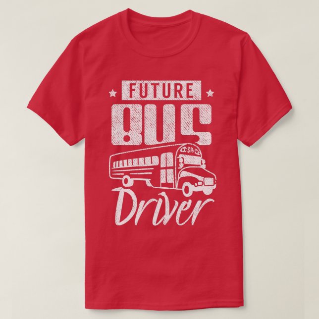 Framtida drivrutin för Buss 3 T Shirt (Design framsida)