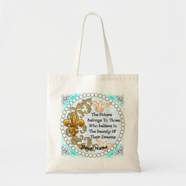 Framtida drömmar tygkasse (Framsidan)