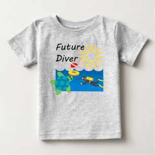 Framtida dykardesign - Baby Bra Jersey T-Shirt