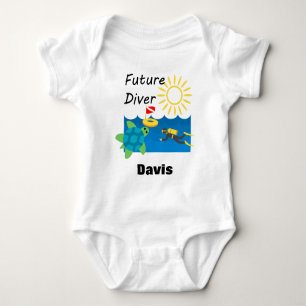 Framtida dykardesign - Baby Jersey Bodykostym T Shirt